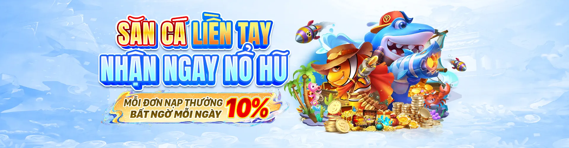 Bối cảnh đại dương sống động với nhiều loài cá màu sắc tại 999BET